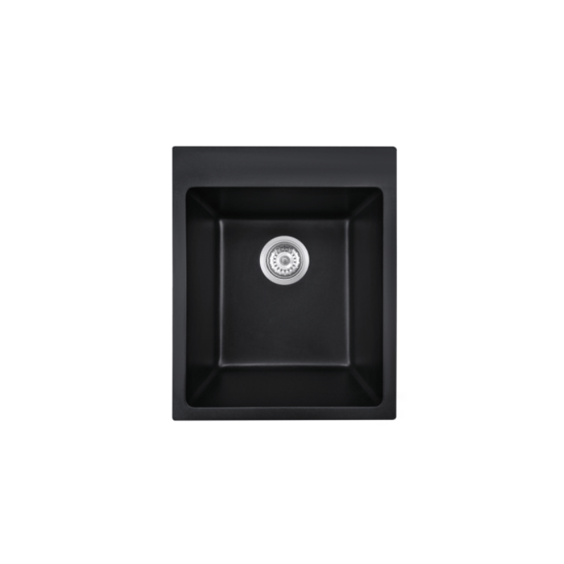 Quartz Composite Kitchen Sink — Non-Porous, Scratch/Stain/Heat-Resistant 4050