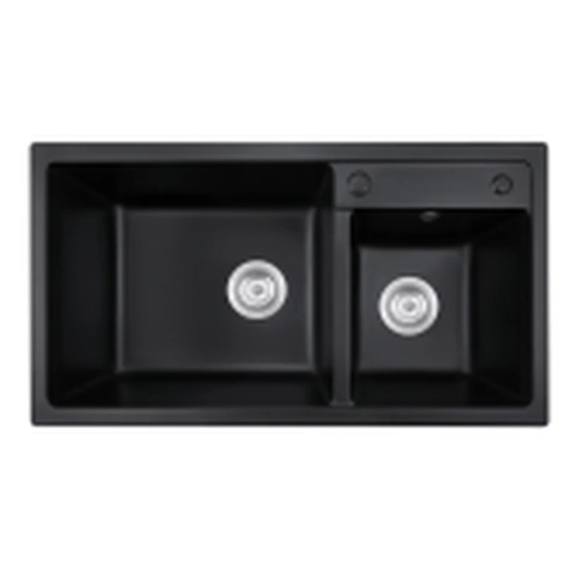 780 x 430 mm C-series topmount double bowl quartz composite kitchen sink