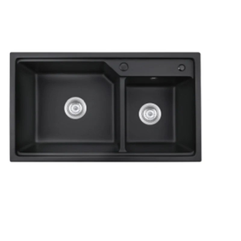780 x 450 mm X-series topmount double bowl quartz composite kitchen sink