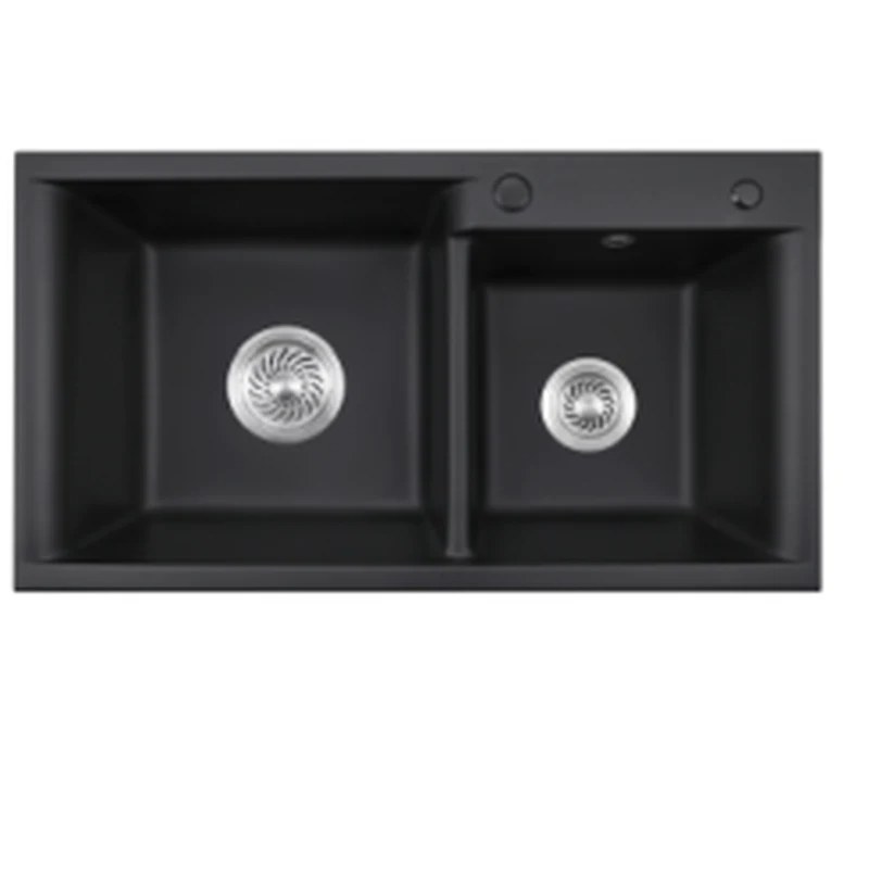 800 x 450 mm X-series topmount double bowl quartz composite kitchen sink